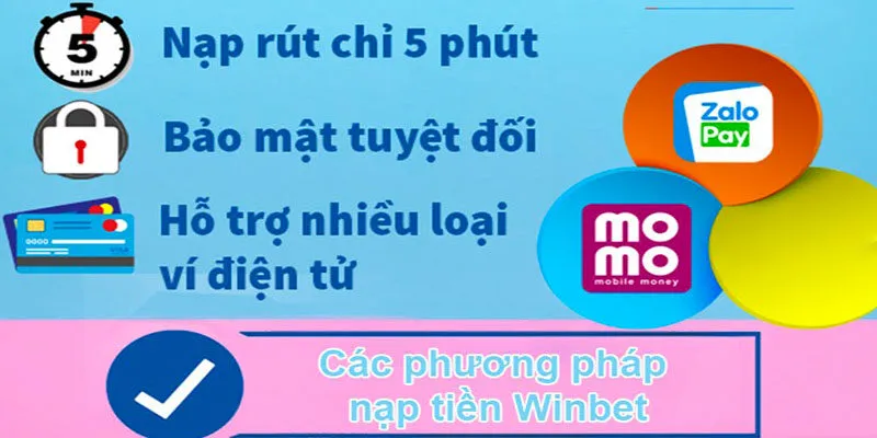 Lưu ý quan trọng khi nạp tiền Winbet online